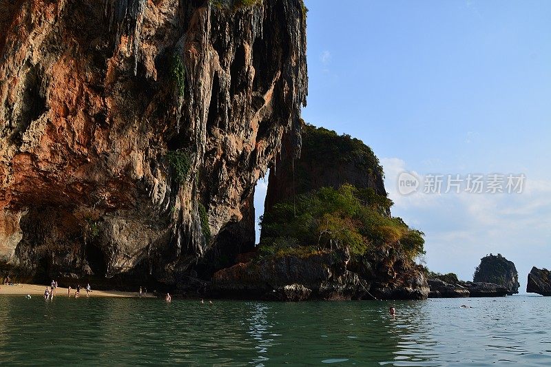 Phra nang洞穴海滩，拉伊雷-泰国